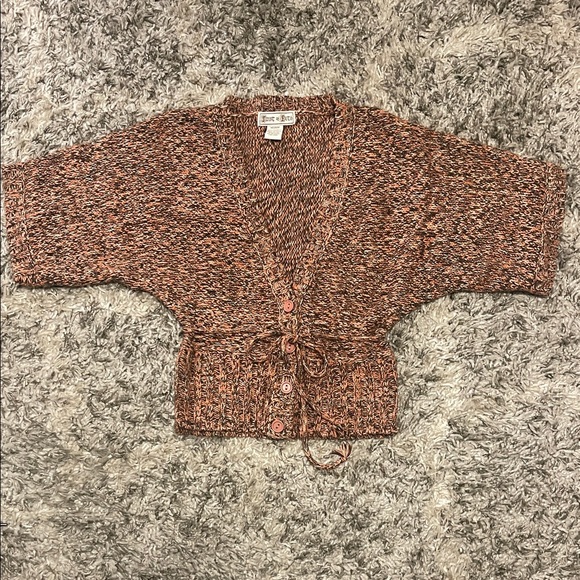 Twist of Faith Textured Knit Cardigan - - Picture 2 of 3